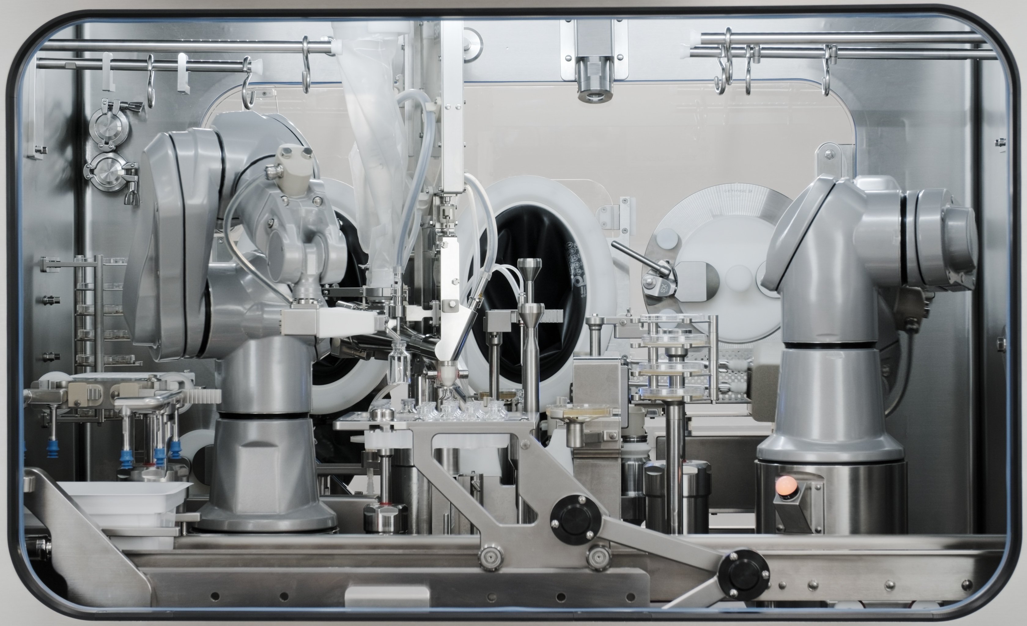 Robotic Fill-Finish Cell | Pharma Equipment | Aseptic Fill-Finish